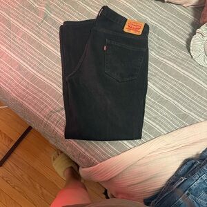 Levi's Charcoal Denim Pants